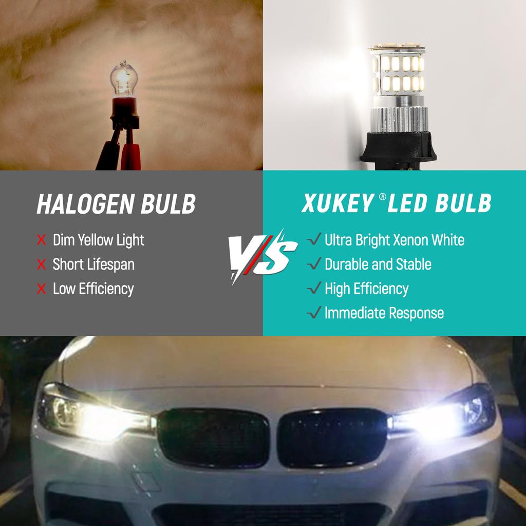 2 шт. 12 В/24 Вт PW24W светодиодная лампа для A4 VW CC Golf MK7 BMW F30 3 серии Skoda Yeti дневные ходовые огни DRL 6000K ксенон белый