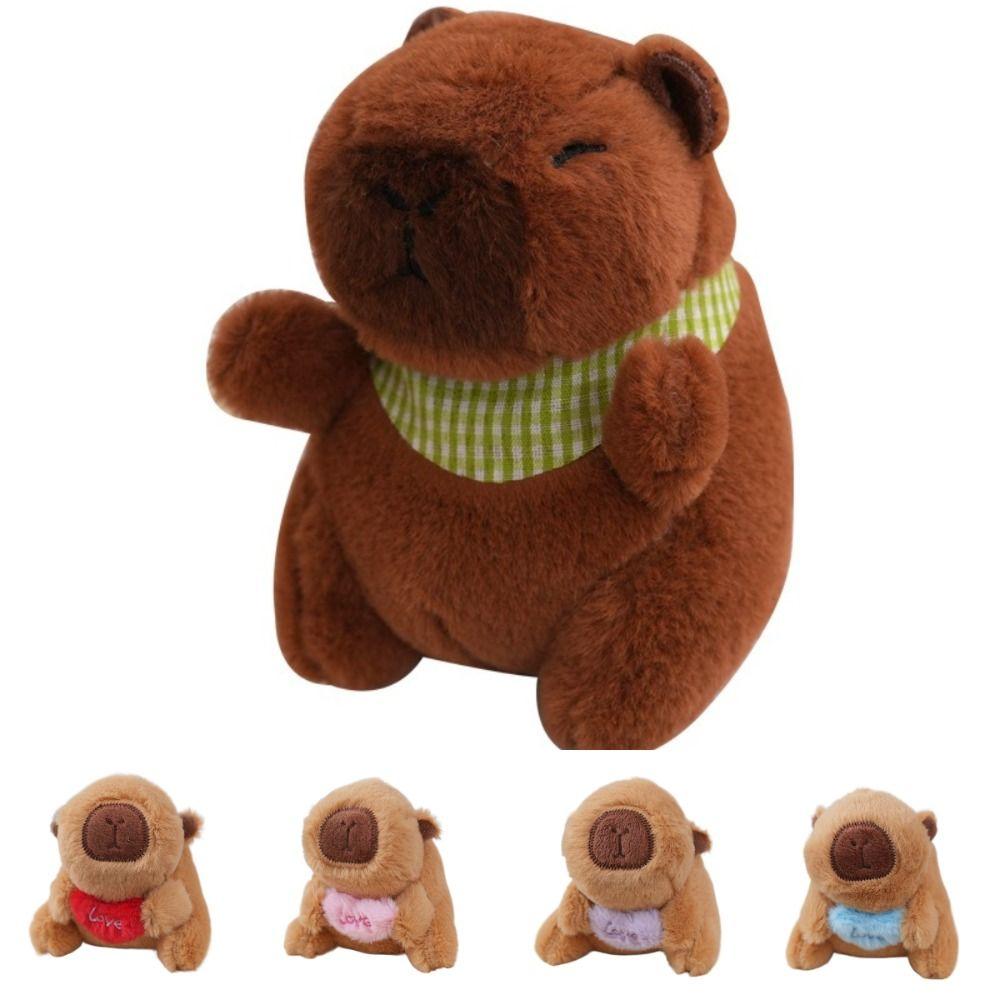 10-13см Подвеска Капибара Разноцветная Мягкая Игрушка Каваи Подвеска для Сумки Автомобильная Пара