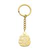 Stainless Steel Rune Pendant Keychain Bottle Fruit Shaped Keyring Key Holder Backpack Decoration Jewelry for Women Man