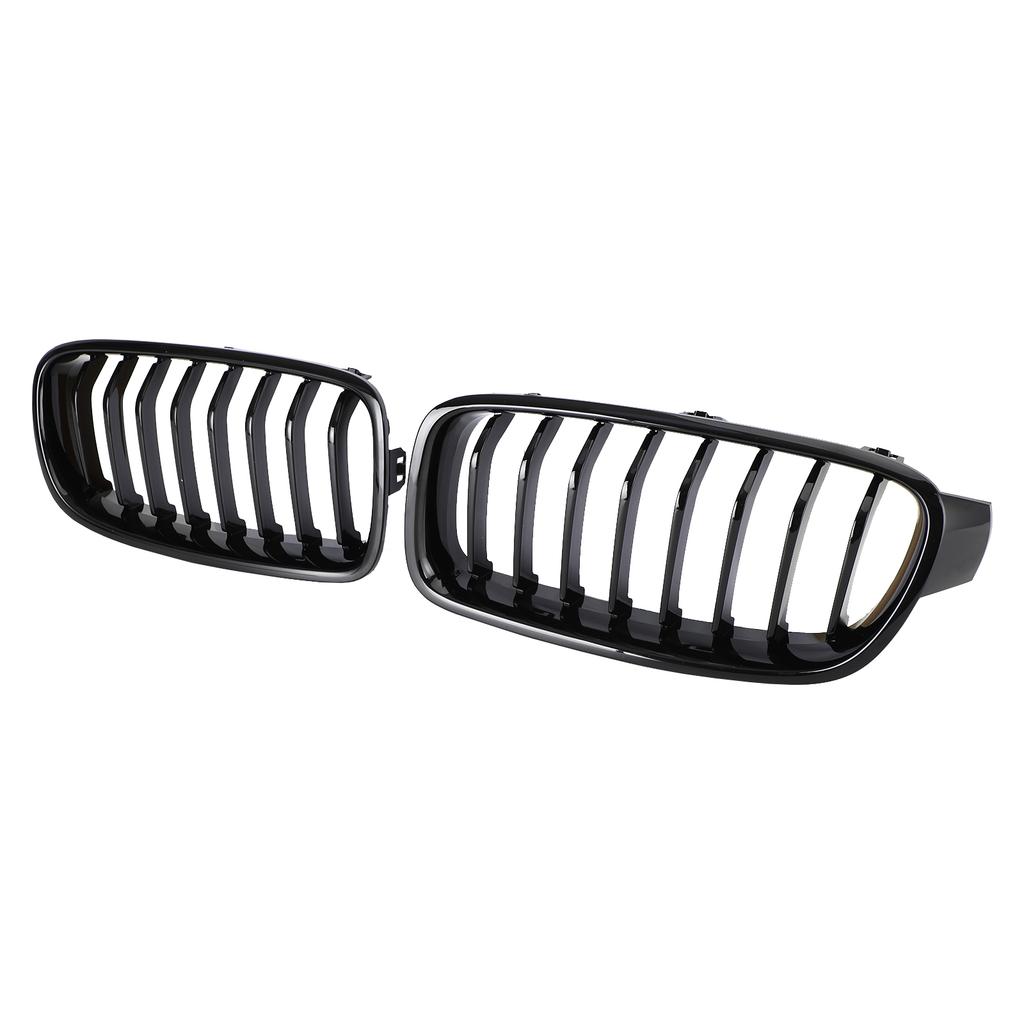 Gloss Black Front Kidney Grill Grille Fit BMW 3 Series F30 F31 F35 2012-2019