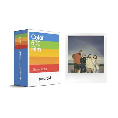 Мгновенная пленка Polaroid, Цветная пленка для 600 - Тройная упаковка из 24 цветных пленок с белой рамкой (6273)