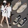 Fashion Flat Casual Women's Shoes On Offer With Chic Point Hot Low Hit Tennis Shoe Female On Promotion Running Trend 2024 Canvas Fashion