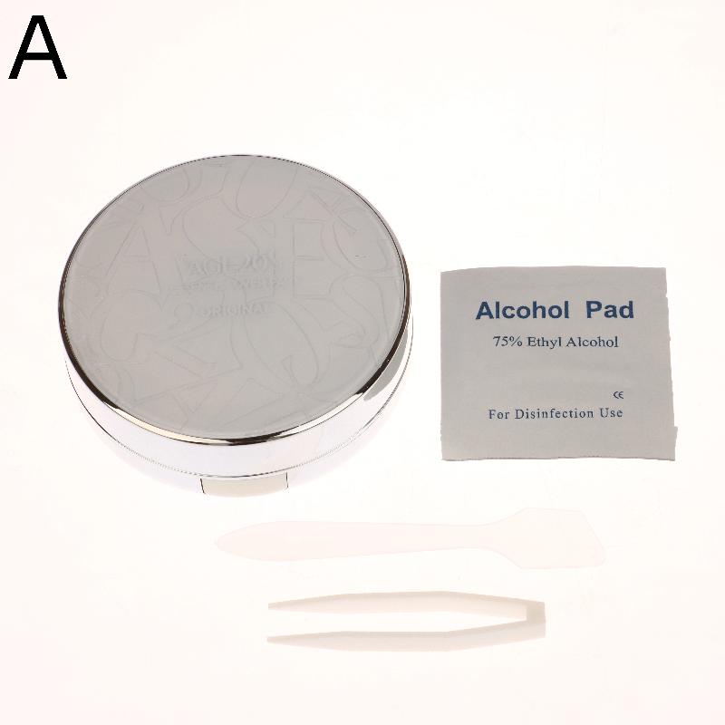 15Ml Empty Air Cushion Puff Box Portable Cosmetic Makeup Case Container With Powder Sponge Mirror For Bb Cream Foundation