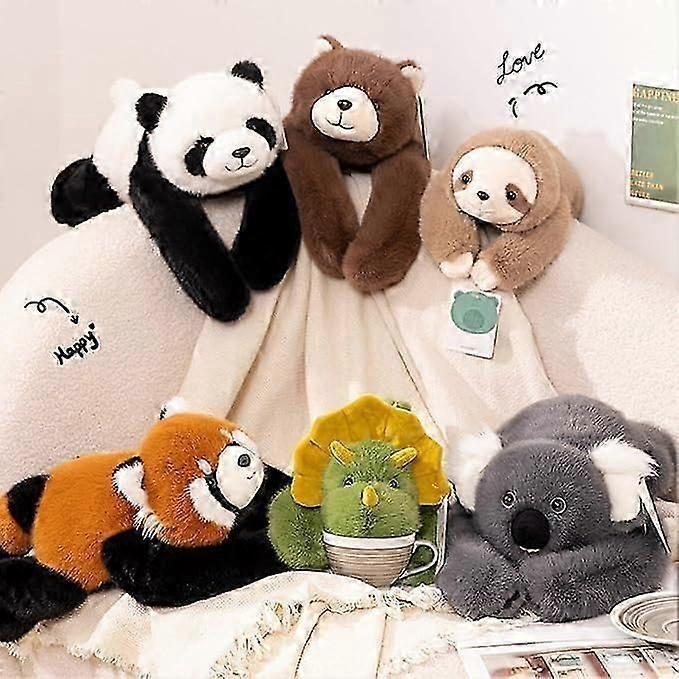 Weighted Plush Pillow Panda 30cm Stuffed Animal Toy for Anxiety Relief & Sleep Support