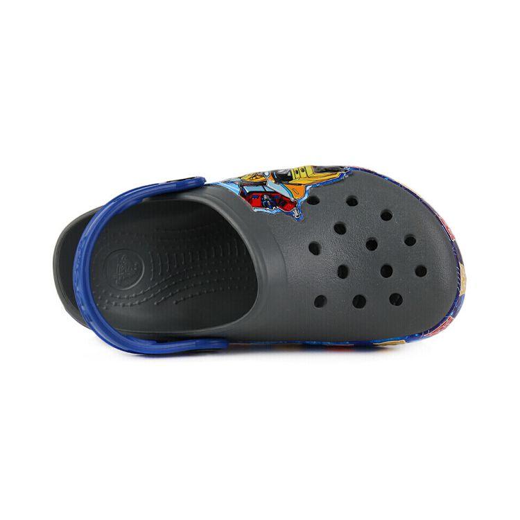 Crocs Классические клоги CFL Трансформеры Bnd Lt Slate Graffiti Детские клоги Серый 205501-0DA