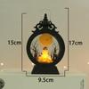 LED Pumpkin Lantern Light Retro Round Portable Horse Lantern Electronic Candle Light Party  Christmas Decoration Birthday Gift