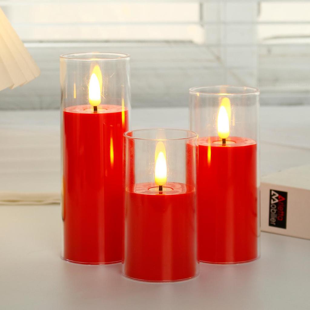 Remote Control LED Flickering Candle Cup for Weddings and Birthdays