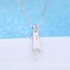 Vintage 925 Sterling Silver Cat Necklaces For Women Luxury Elegant Jewelry Choker Jewellery Money 925