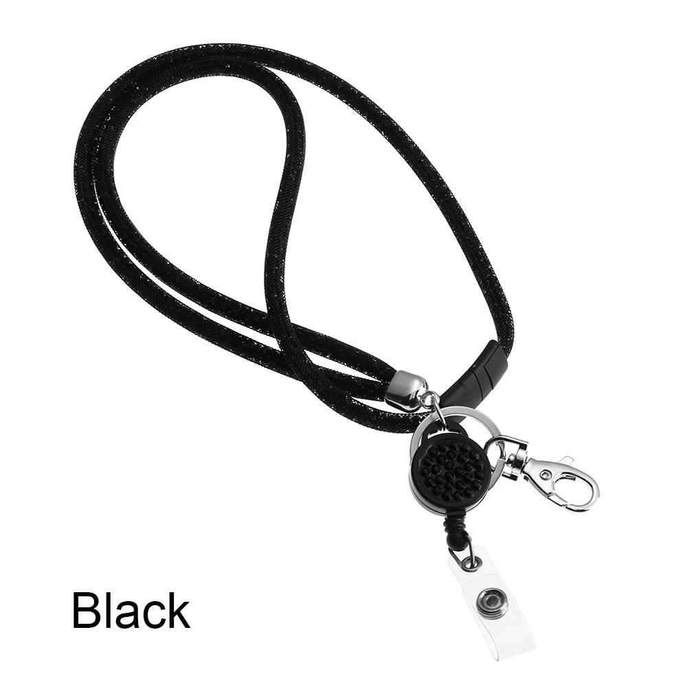 Качественный горный хрусталь для мобильного телефона, блестящий кристалл, шнурок, держатель для удостоверения личности, шейный ремешок, зажим, подвесная веревка