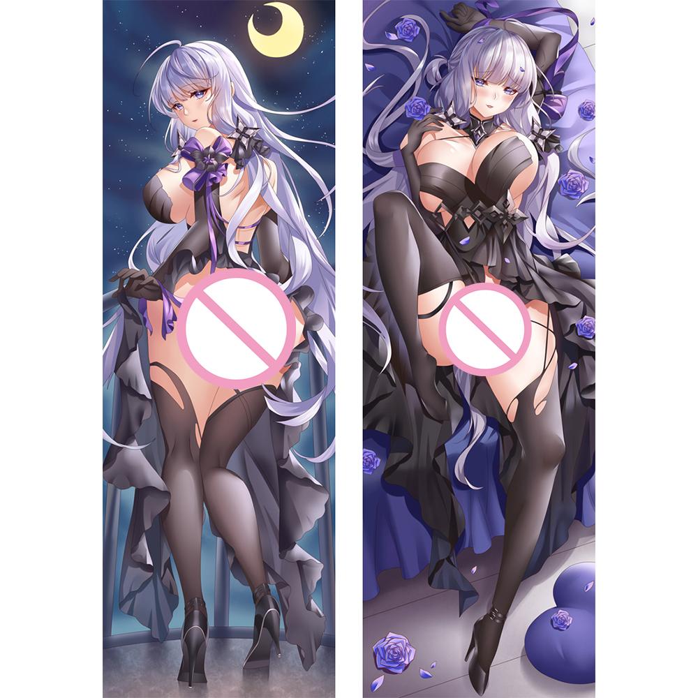 Anime Dakimakura Azur Lane Illustrious Cosplay Pillowcase Otaku Huggind Body Pillow Cover Case Room Cushion Halloween Gift