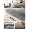 French Style Mink Fur Plush Sofa Cushion Winter Thickened Non-Slip Seat Cushions Simple Modern Cover Full Cover Towel