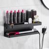 Держатель для бигуди, алюминиевая полка-органайзер для выпрямителя для спальни,
