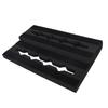 Guitar Pedal Board EVA Anti Slip Portable Modular Guitar Effects Pedalboard Support for 6 to 10 Effect Pedals