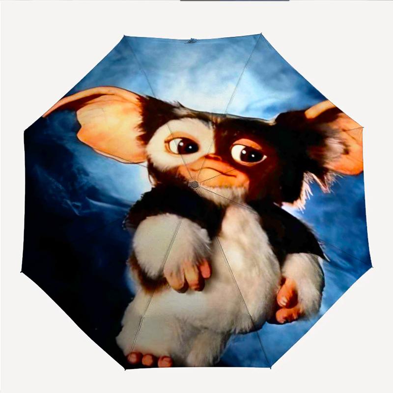 Gremlins Fashionable Automatic Opening/Closing Folding Umbrella. Portable and Foldable, Ideal for Gift, Travel, and Daily Use.