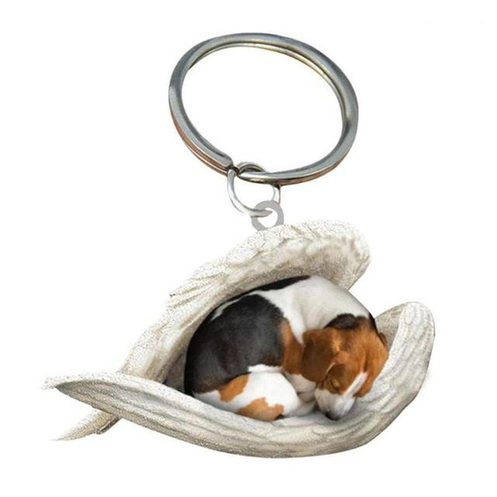 Pet Keychain Jewelry Gift Keyring For Women Car Keyring Dog Pendant Dog Key Chains Animal Keychain