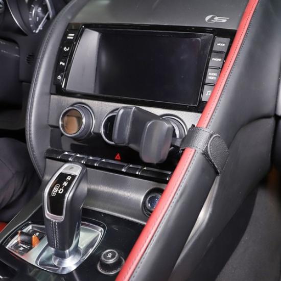 Держатель для телефона в центральную консоль автомобиля Крепление Подставка Кронштейн Для Jaguar F-Type 13-