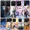 Чехол-бампер Honkai Star Rail Firefly для телефона Xiaomi Redmi Note 15 14 13 12 Pro Plus Чехол для телефона 14S 11S 11T 11E 10S 10 4G с рисунком