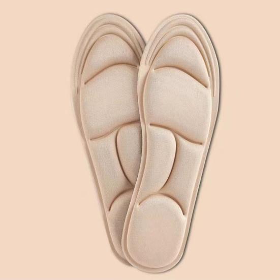 5D Insoles for Shoes Breathable Running Sport Insoles Arch Support Plantar Fasciitis Shoe Pads Memory Foam Shoe Inserts for All Shoes