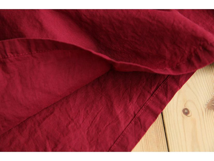 Весна/Лето 2024 Хлопок Лен Большой Размер Женское Длинное Платье на Бретелях-Спагетти - Однотонное, Свободное, Универсальное, Литературный Стиль.