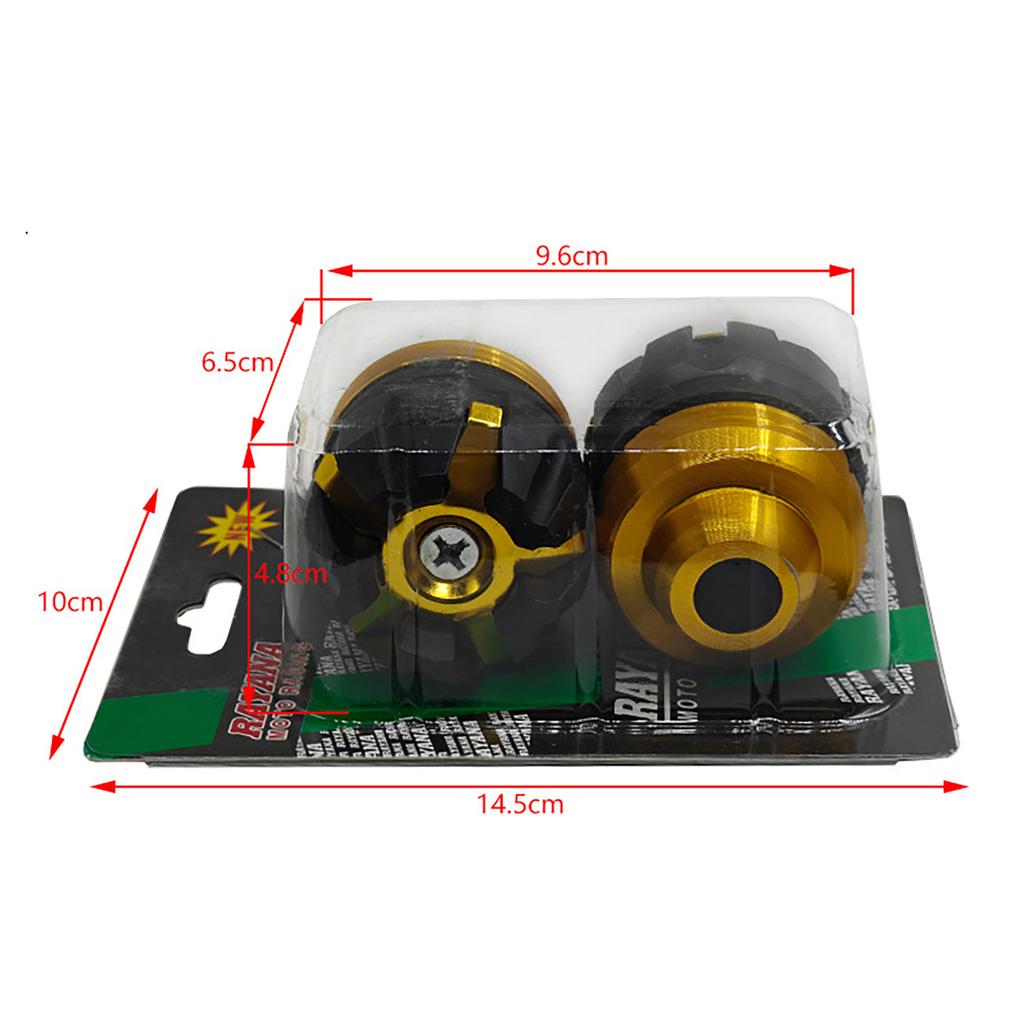 Универсальные защитные чашки для передней вилки мотоцикла, алюминиевые ударопрочные буферные чашки, простая установка для безопасной езды