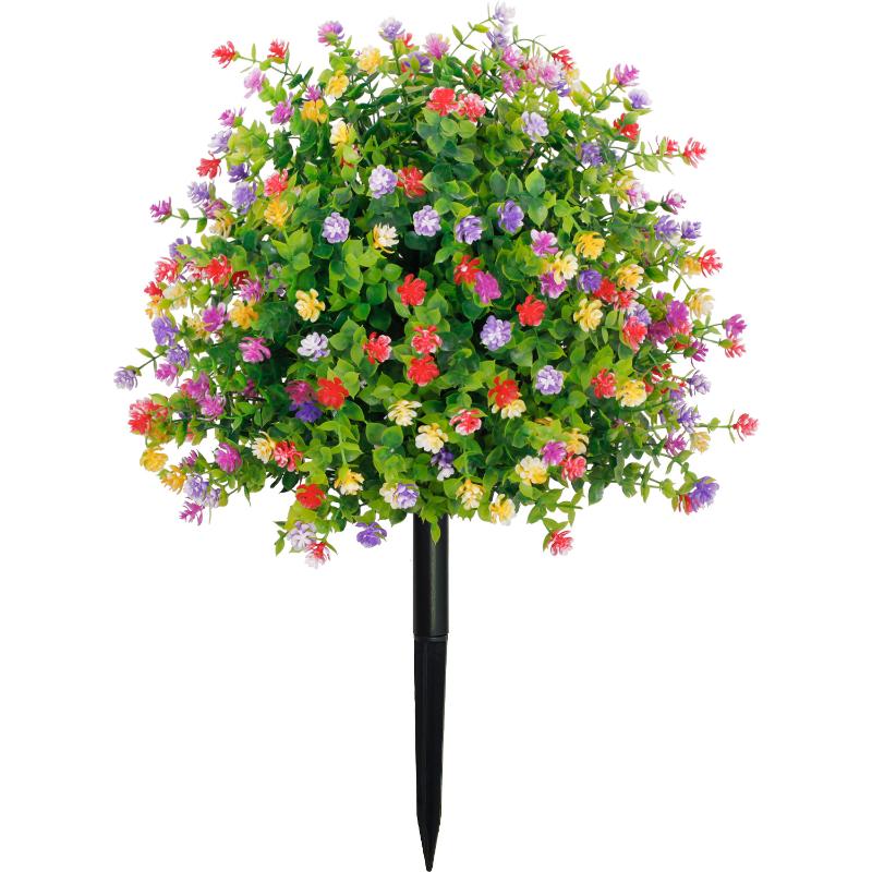 1Pcs Indoor Outdoor Eucalyptus Camellia Flower High Resistance to Fading for Long-term Use