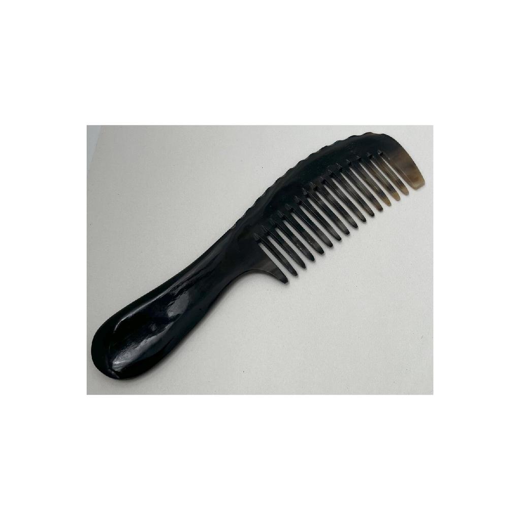 Расческа для волос с широкими зубьями ручной работы 19 см Kt-132