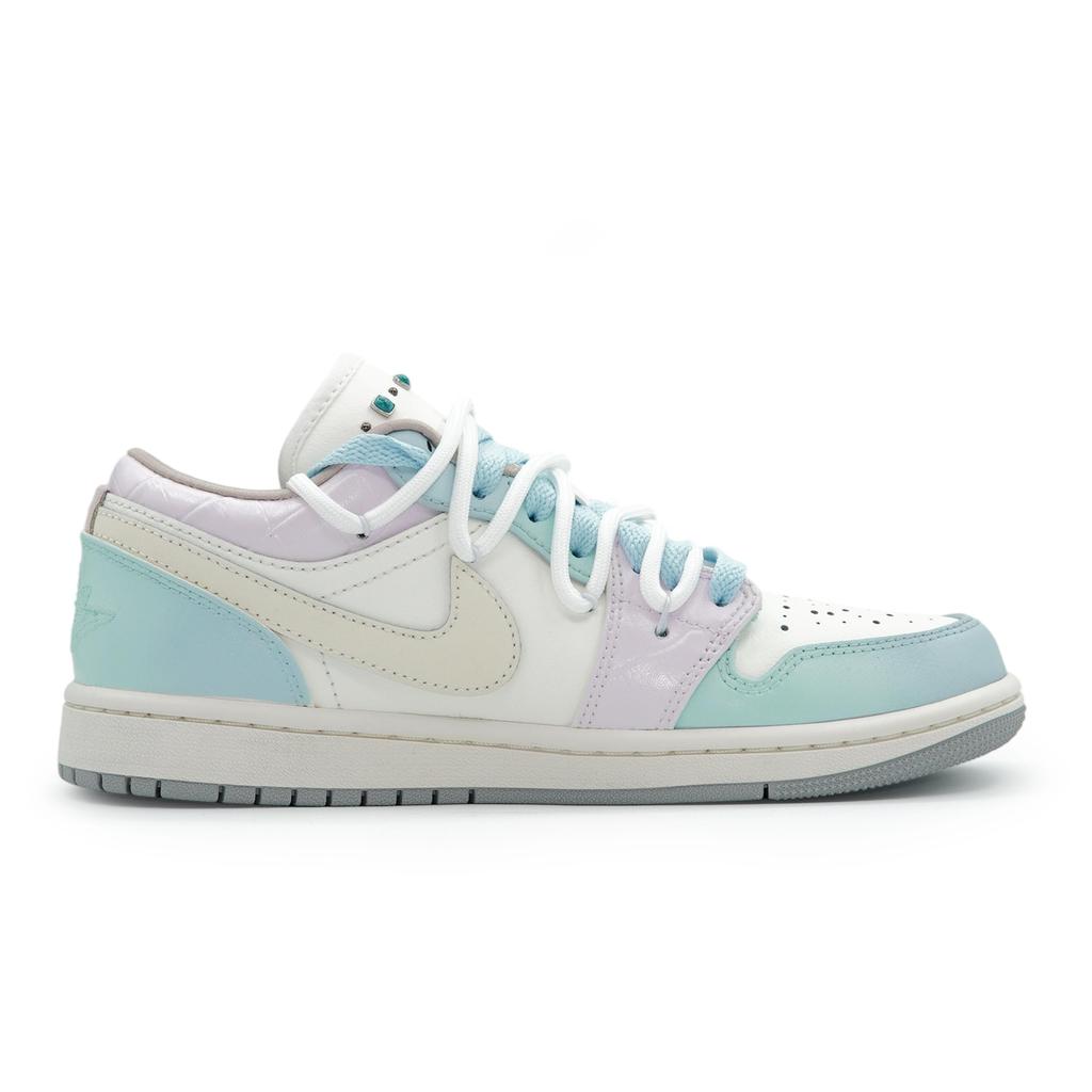 Jordan Air Jordan 1 Vintage Basketball Shoes Unisex Low top Purple/White/Blue IH7323-100(Team1189-)
