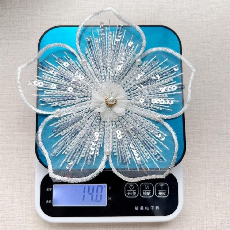 Многофункциональная Цветочная Вышивка Заплатка Ручная Работа Материалы для Творчества Аксессуар для Одежды для Украшения Одежды и Создания