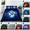 3D Game Machine Pattern Home Bedding Down Duvet Cover Bedding Set Bedroom Bedding Cover Pillowcase Single/double Bed Full Size Bedding