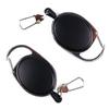 Tag Card Recoil ABS Anglers Keychain ID Lanyard Key Ring Retractable Pull Badge Reel Badge Holder
