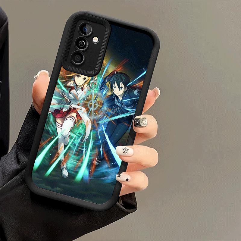 Чехол для телефона Samsung Galaxy S26 S25 Ultra S24 FE Sword Art Online Аниме Оболочка S23 Plus S22 + S21 S20 5G Мягкий силикон Funda