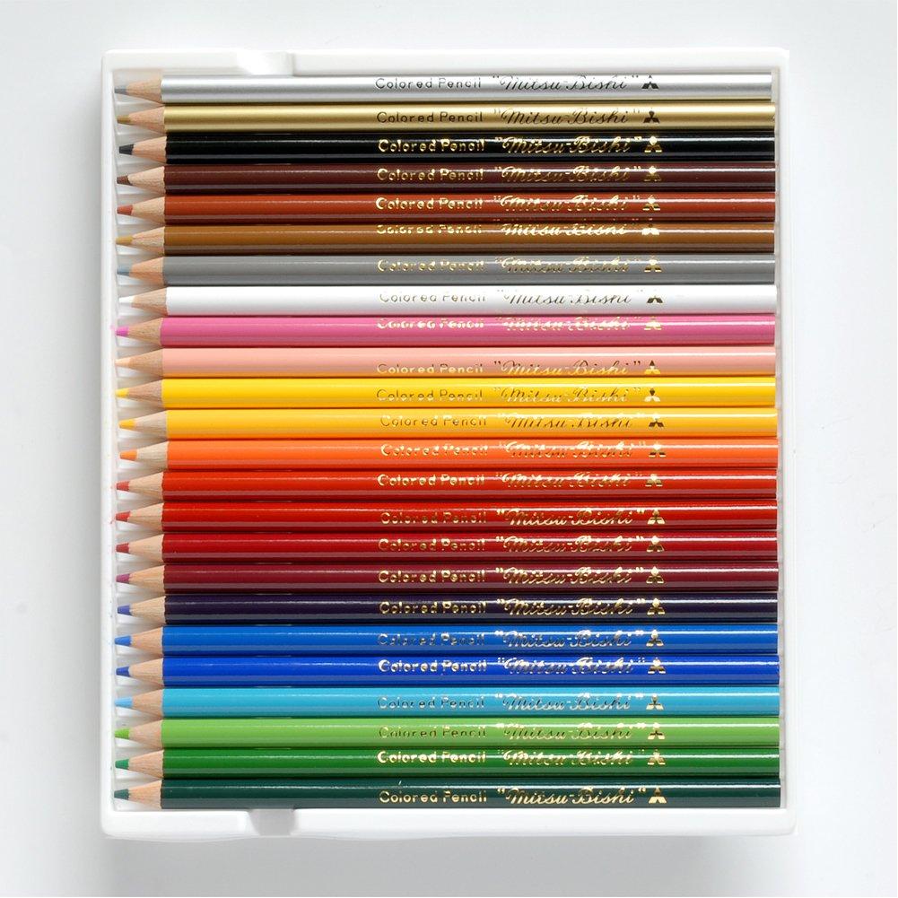 Mitsubishi Pencil Цветные карандаши 850 Серия 24, Цвета, K85024C.2