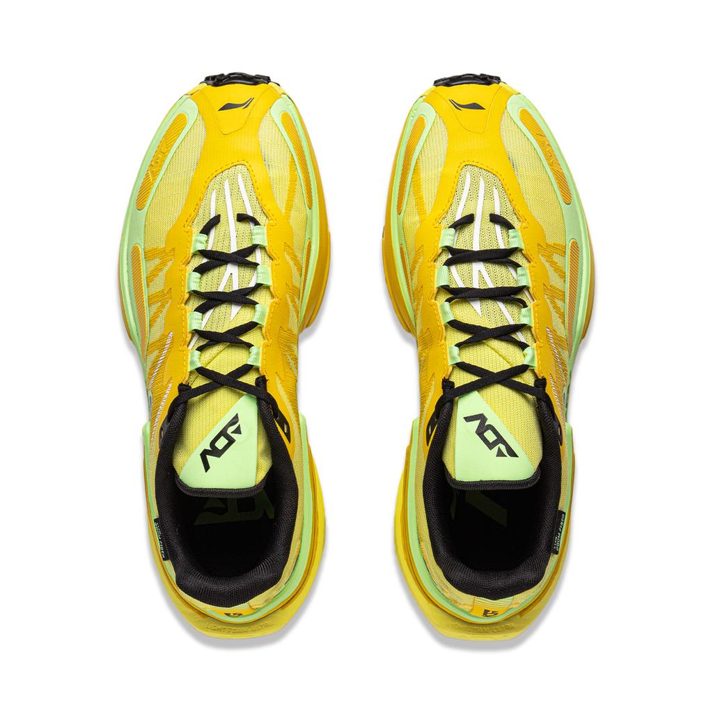 Li Ning Lu 2 Ctrl Удобные Универсальные Нескользящие Износостойкие Низкие Кроссовки для Трейлраннинга Мужские кроссовки Желтые ARNV011-3