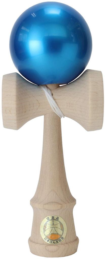 Japan Kendama Association Certified Competition Kendama "Ozora" Premium Made In Japan (OZORA KENDAMA) Clear Blue