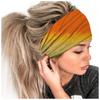 Women's Printed Headband Sports Hair With A Wide Edge Yoga Headband Soft Hair Band Headdress Bundle Hair Band