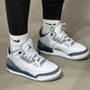 Air Jordan 3 Retro GS Midnight Navy Детские кроссовки Белый цементно-серый Черный DM0967-140