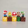 Super Mario Mario Mushroom Mario Bros. Rubik's Cube Hollow Doll Doll Model Doll Ornaments