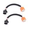 Biqing H13 9008 To H4 9003 Headlight Retrofit Wire Harness, 2PCS Compatible with J-E-E-P