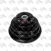 Qi Dun 25KG Rubber Coated Barbell Weight Plate with Grip Handles