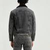 Levis Выстиранный Винтажный Воротник Однобортная Плюшевая Куртка из Овечьей Шерсти Мужская Куртка Серая 16365-0183