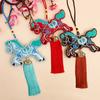 2026 Year of The Horse Charm Chinese New Year Hanging Pendant with Tassel Zodiac Horse Feng Shui Charm for Home Car Decor