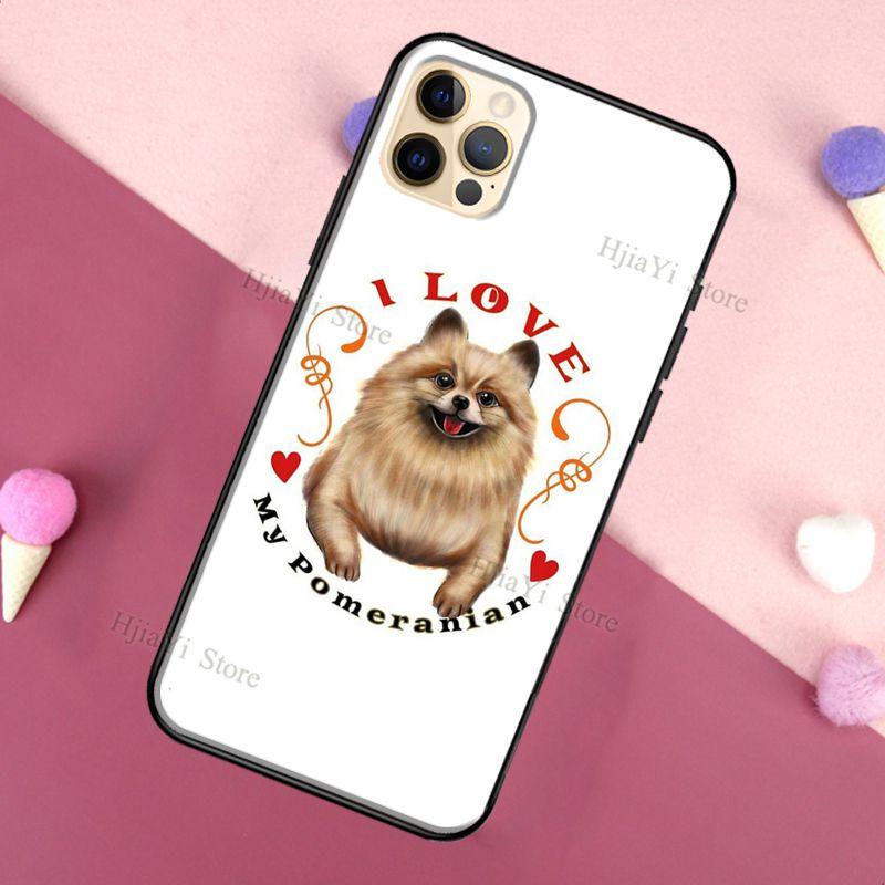 Чехол с акварельной собакой «Померанский шпиц» для iPhone 12 Pro Max 13 mini, чехол для iPhone 11 Pro Max XS X SE 2020 7 8 Plus XR