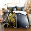 Игровой постельный комплект Exoprimal Односпальный Полуторный Двуспальный Квинсайз Кингсайз Комплект для кровати Взрослый Детский Спальня Комплекты пододеяльников 3D Аниме Комплект простыней