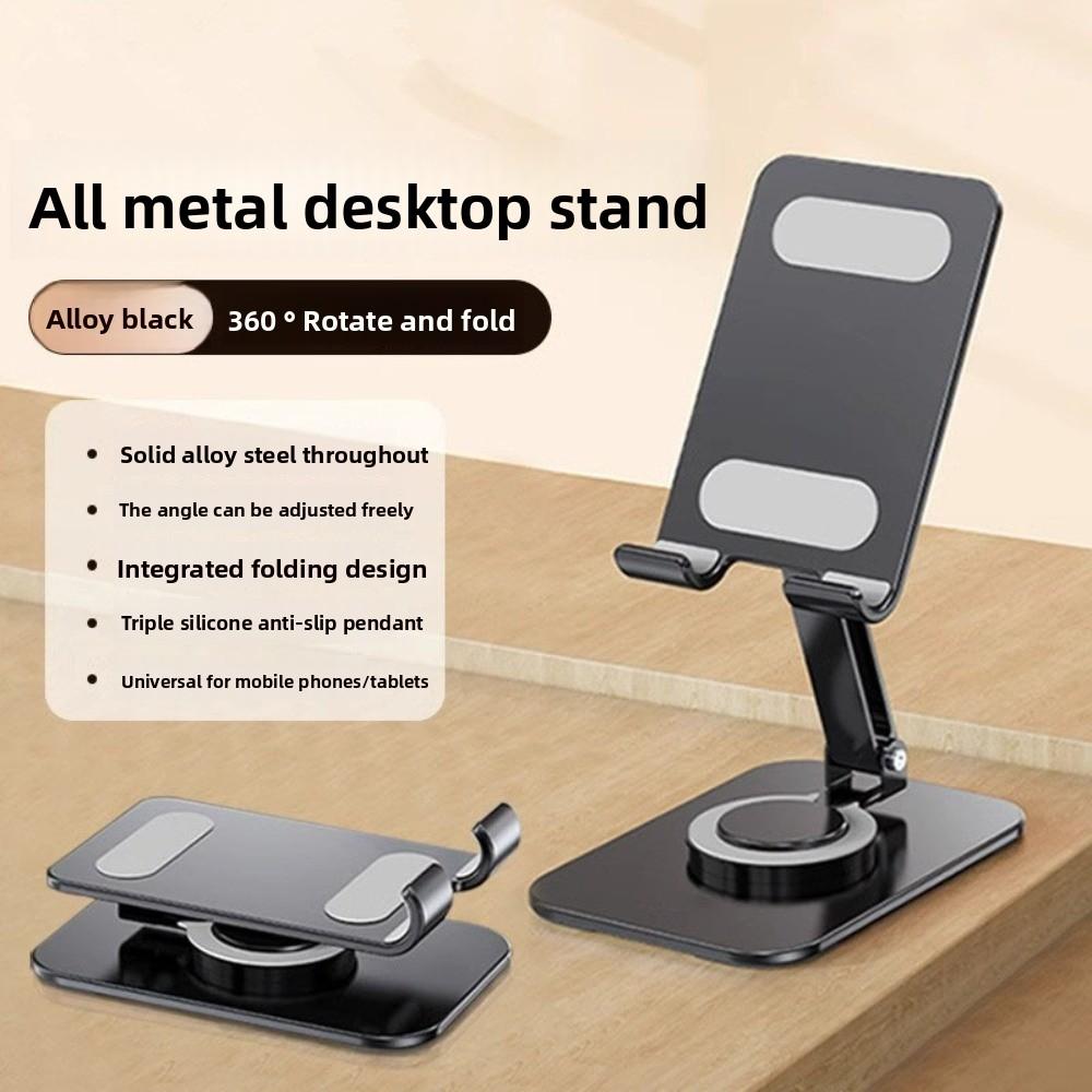 Metal Adjustable Phone Holder Folding Table Cell Phone Stand  Universal Bracket