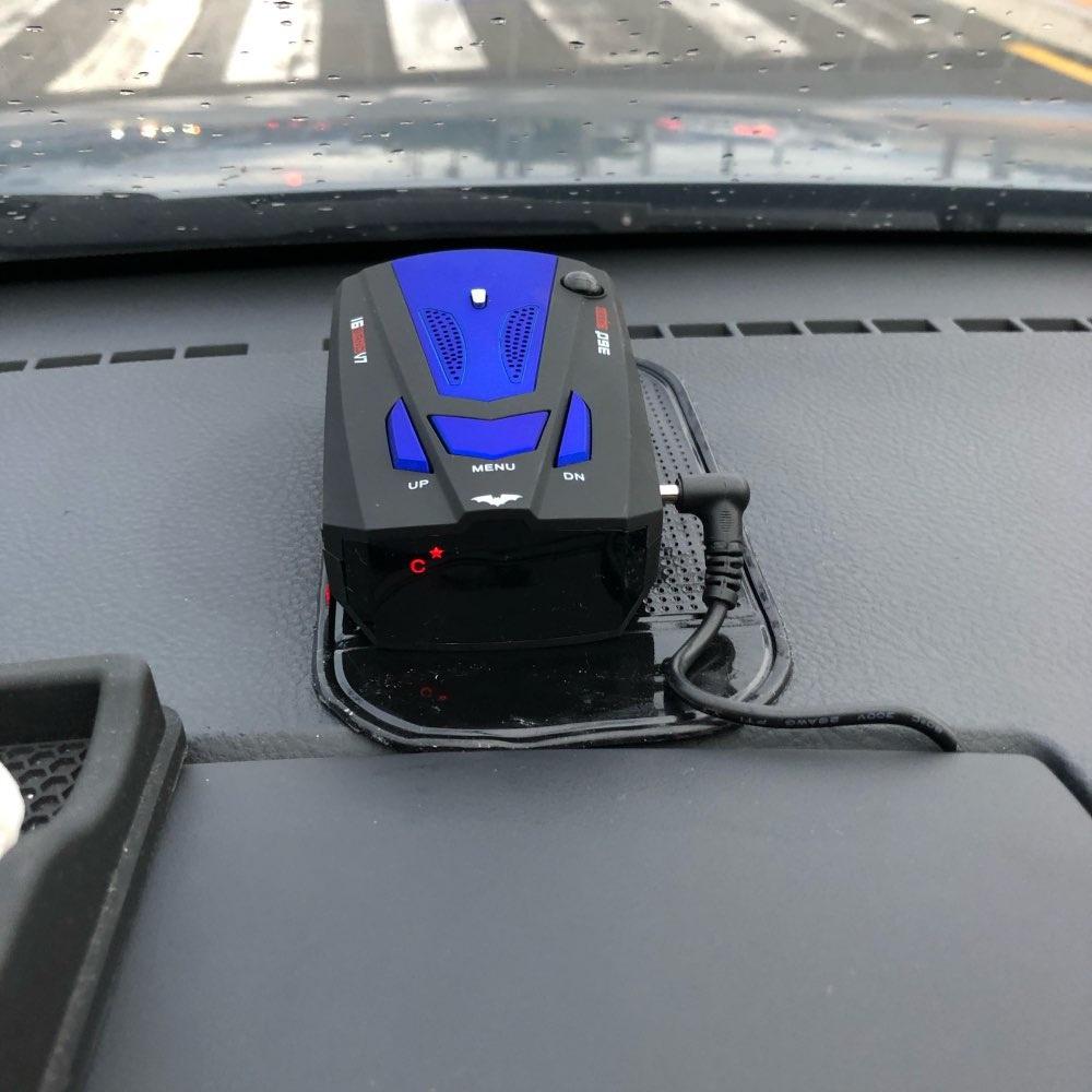 Новое обновление автомобильного радар-детектора V7 Cobra 16 Band 360 Автомобильная анти-полицейская GPS-камера Лазерный радар-детектор с голосовым режимом Город/Шоссе Радар-детекторы