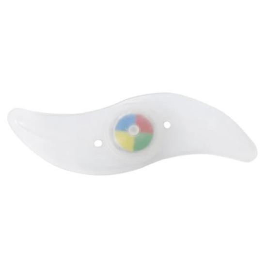 Спицевой фонарь в форме Hot Wheel Простая установка Три режима вспышки Уникальный обтекаемый фонарь для велосипедного колеса для MTB