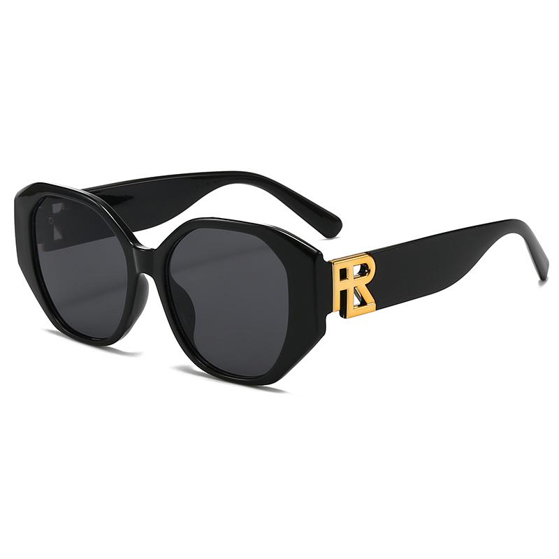 1pcs European Men's and Women's Cat Eye Frame Fashion Sunglasses for Summer Sunshade, Sunscreen, UV Protection, Lightweight Glas