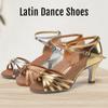 Women Tango Ballroom Latin Waltz Dance Girls Party Shoes High Heeled 7CM