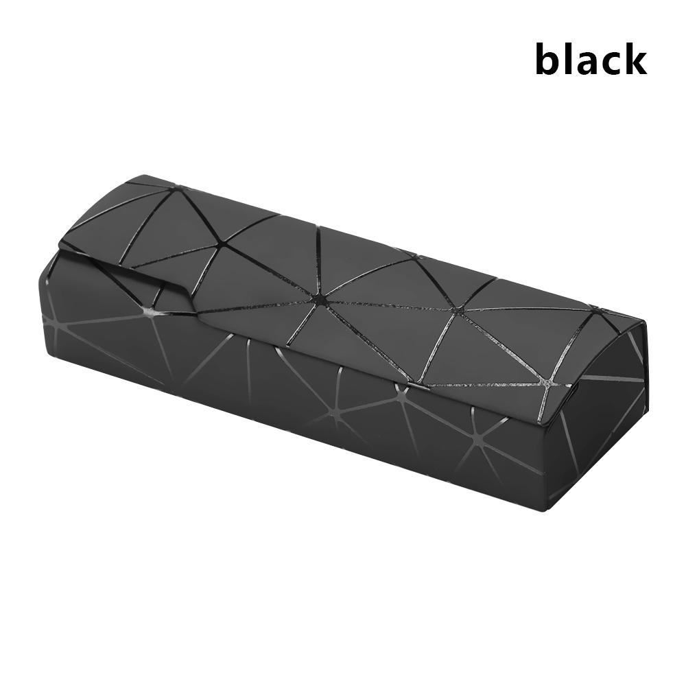 Модная прямоугольная коробка для очков, высококлассная коробка для солнцезащитных очков, портативный металлический устойчивый к давлению футляр для очков, защитный аксессуар для очков