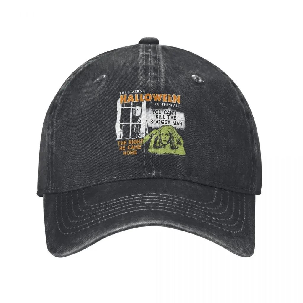 Halloween Scariest Movie demin Cap Lightweight Women Hat Cap Man Summer